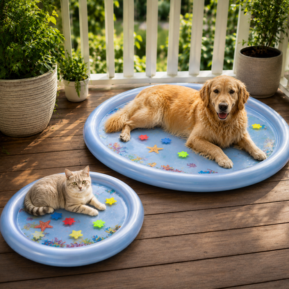 AquaPlay – Spielen, Abkühlen und Ausruhen auf einer einzigen Matte.