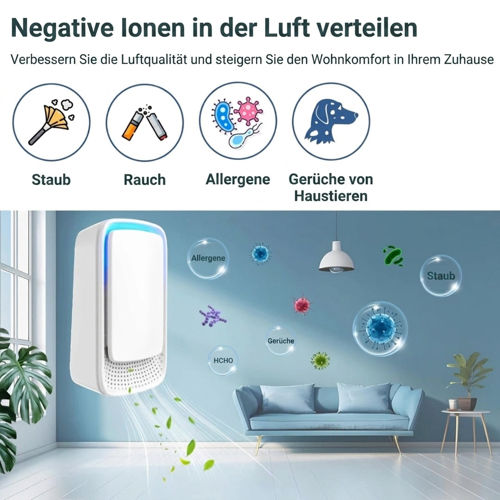 FreshGuard Luftreiniger — neutralisiert Tiergeruch