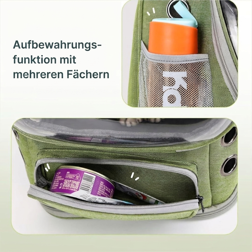 PetSpace Rucksack - Gemeinsam unterwegs, sicher und bequem